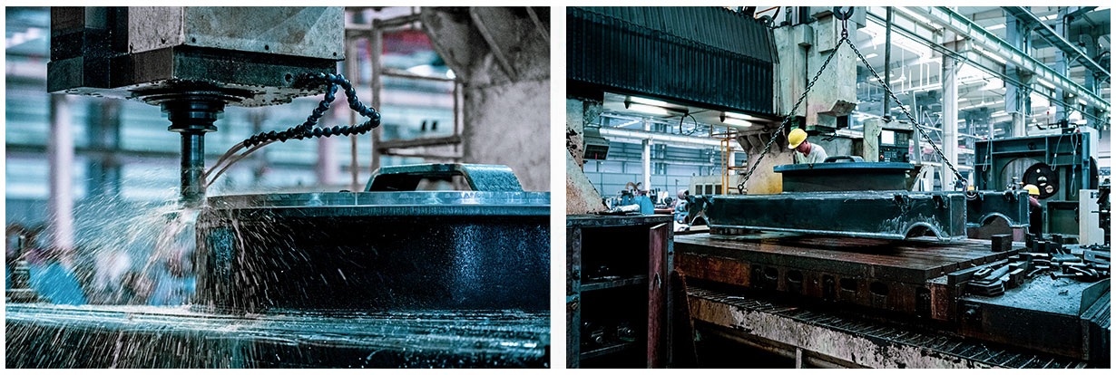 H-frame Machining