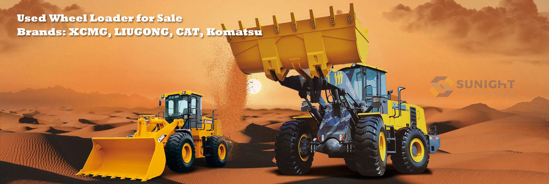 wheel loader banner