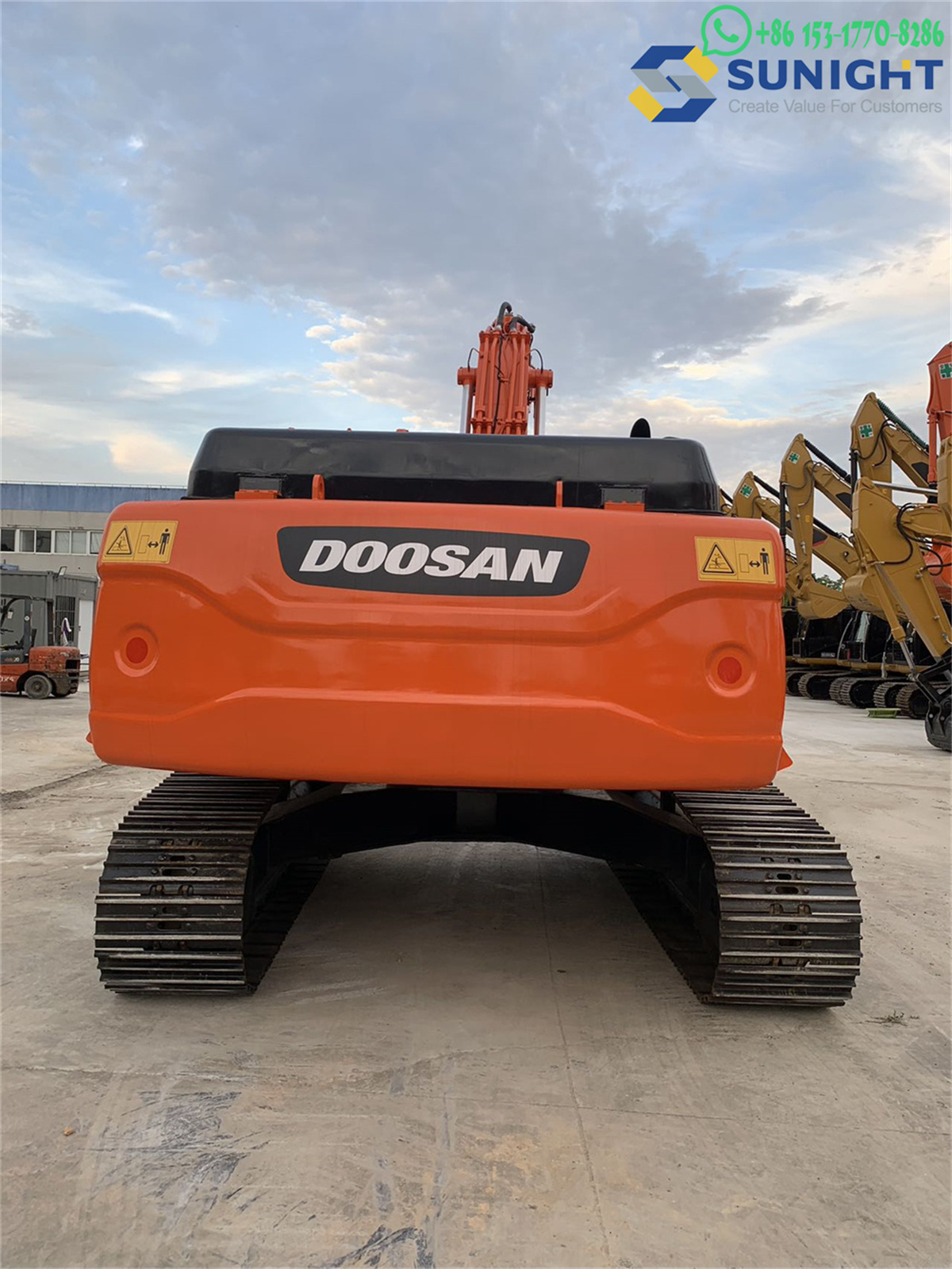 used excavator DX300 main parts