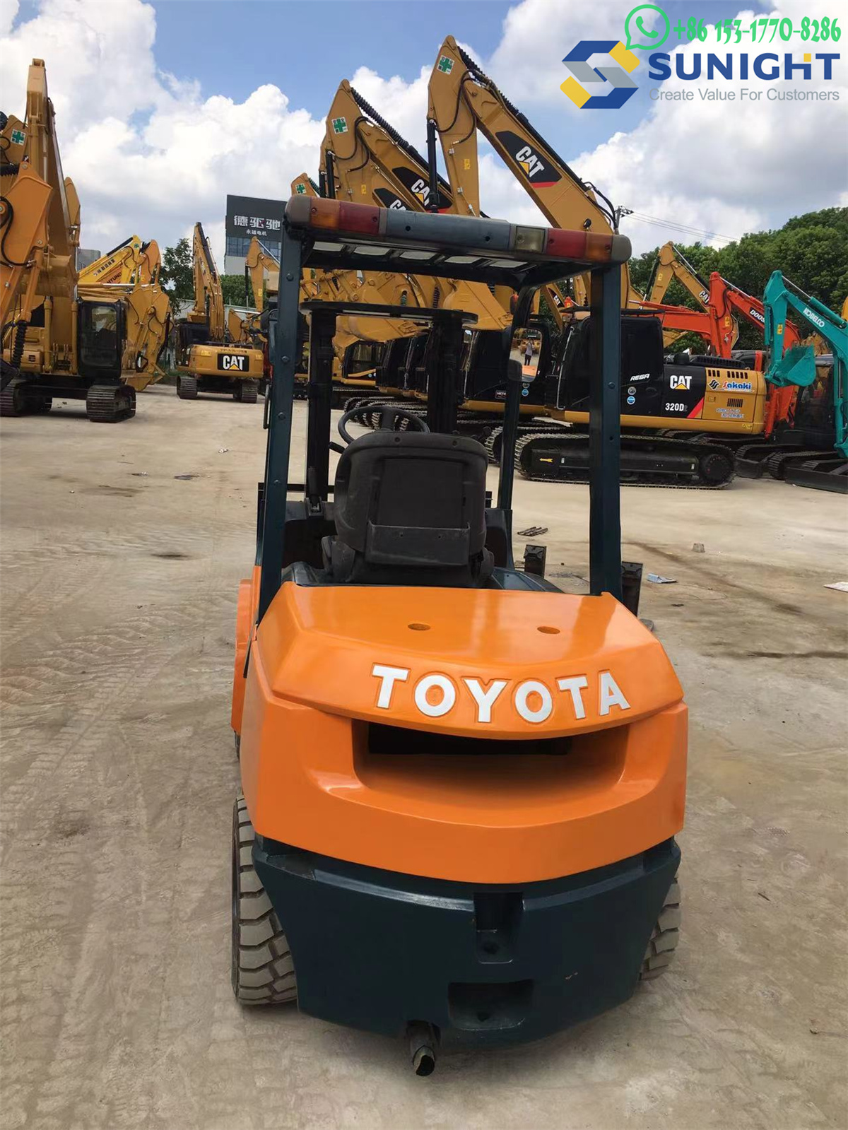 Used Forklift FD30