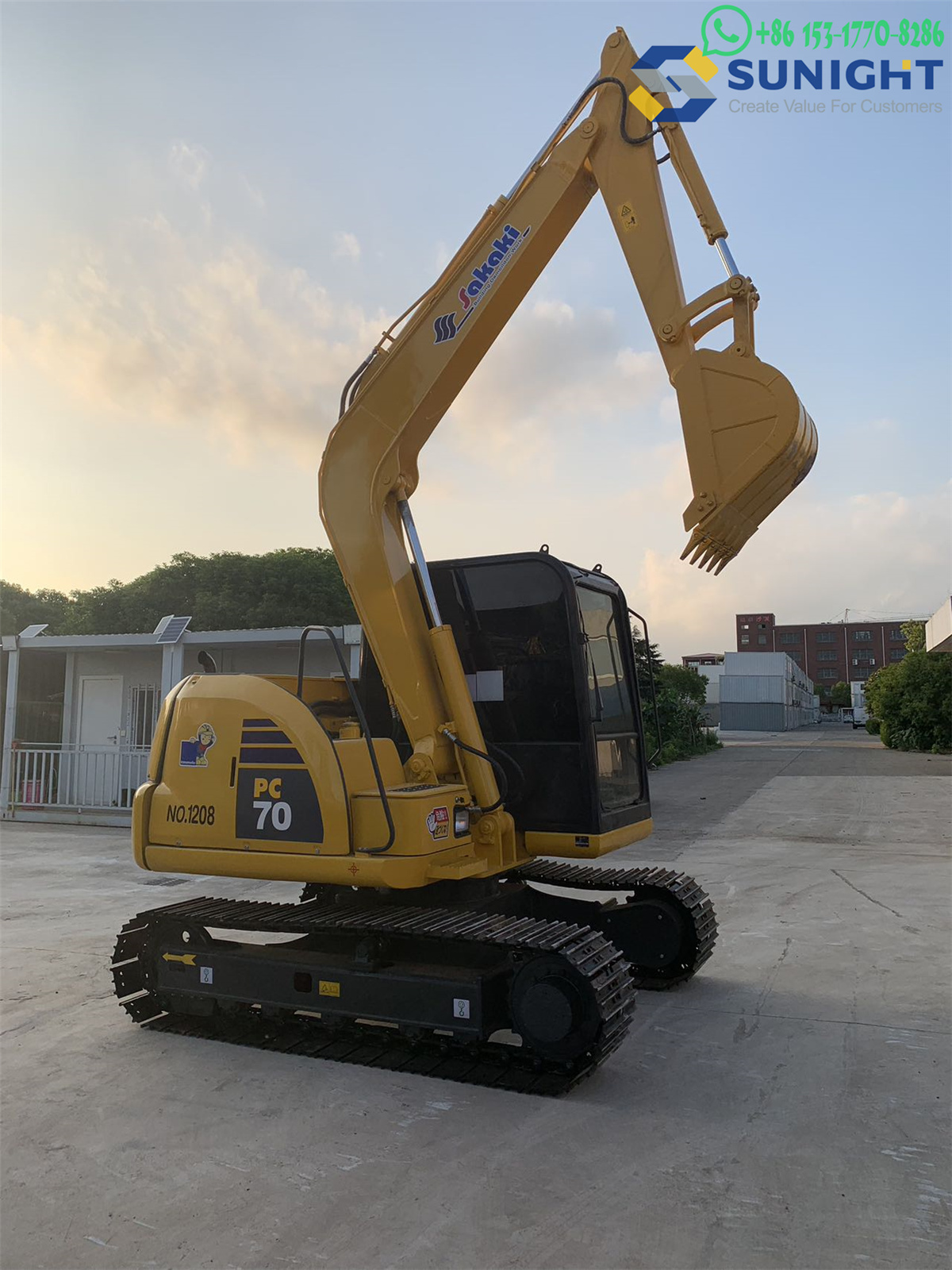 used excavator PC70