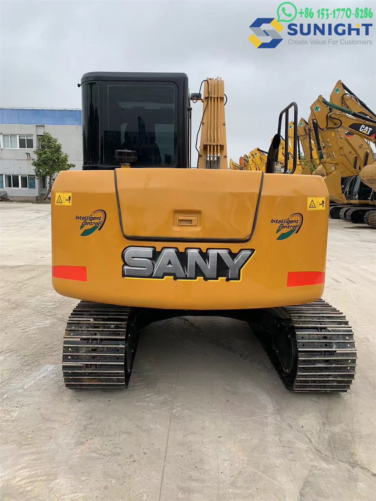 used excavator SY75C main parts