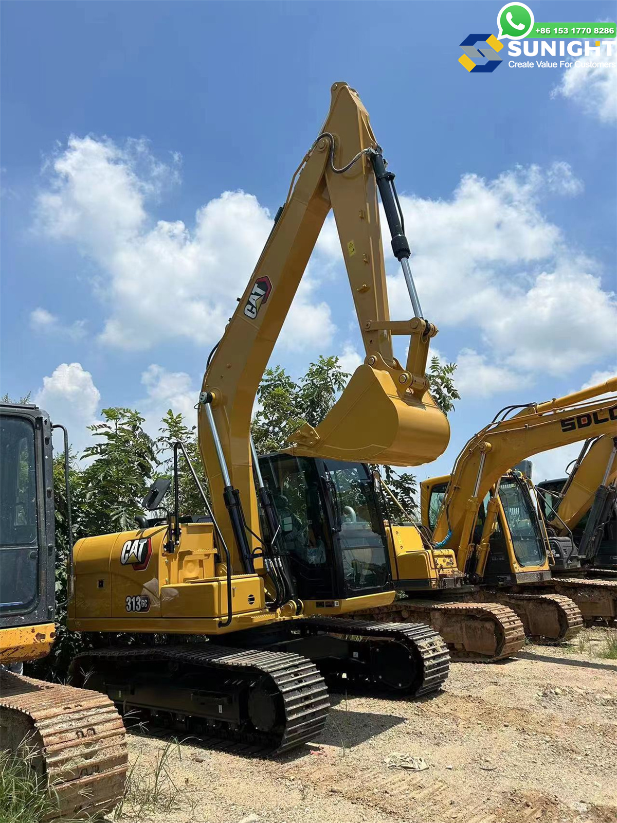 used excavator 313GC