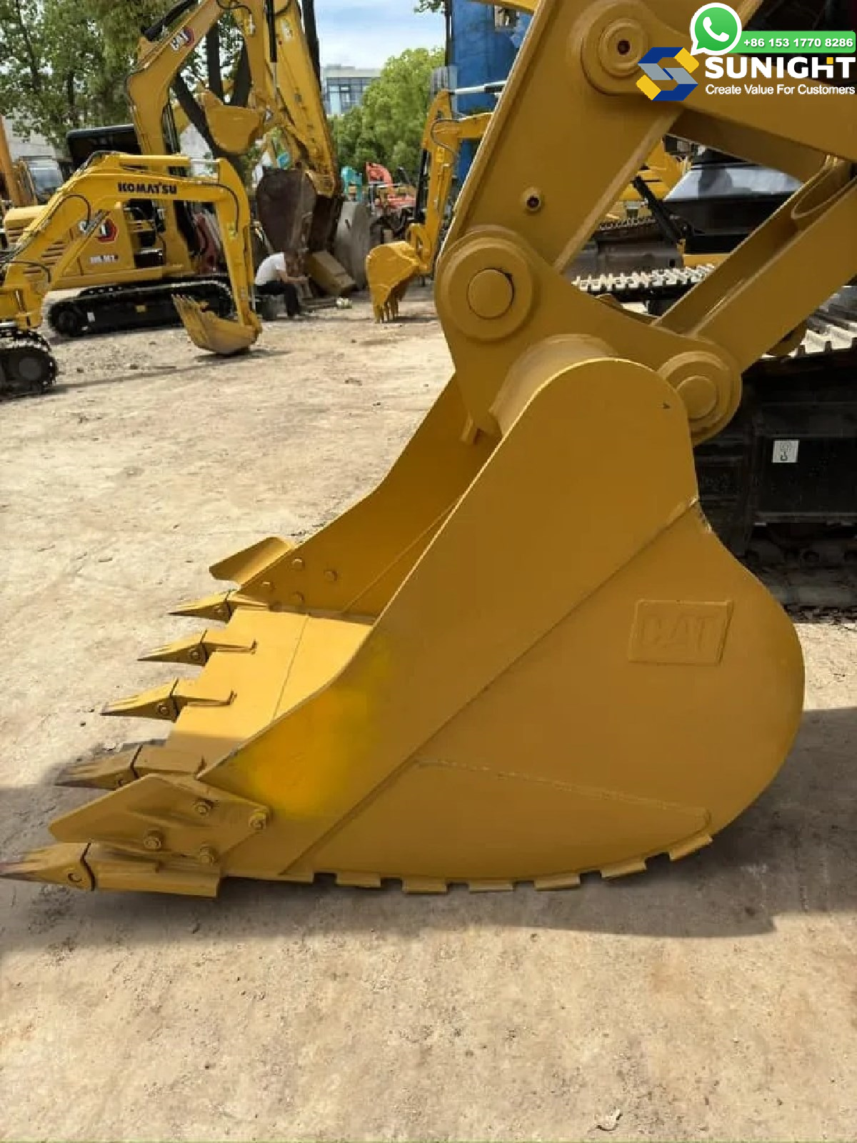 used excavator 329D2 main parts