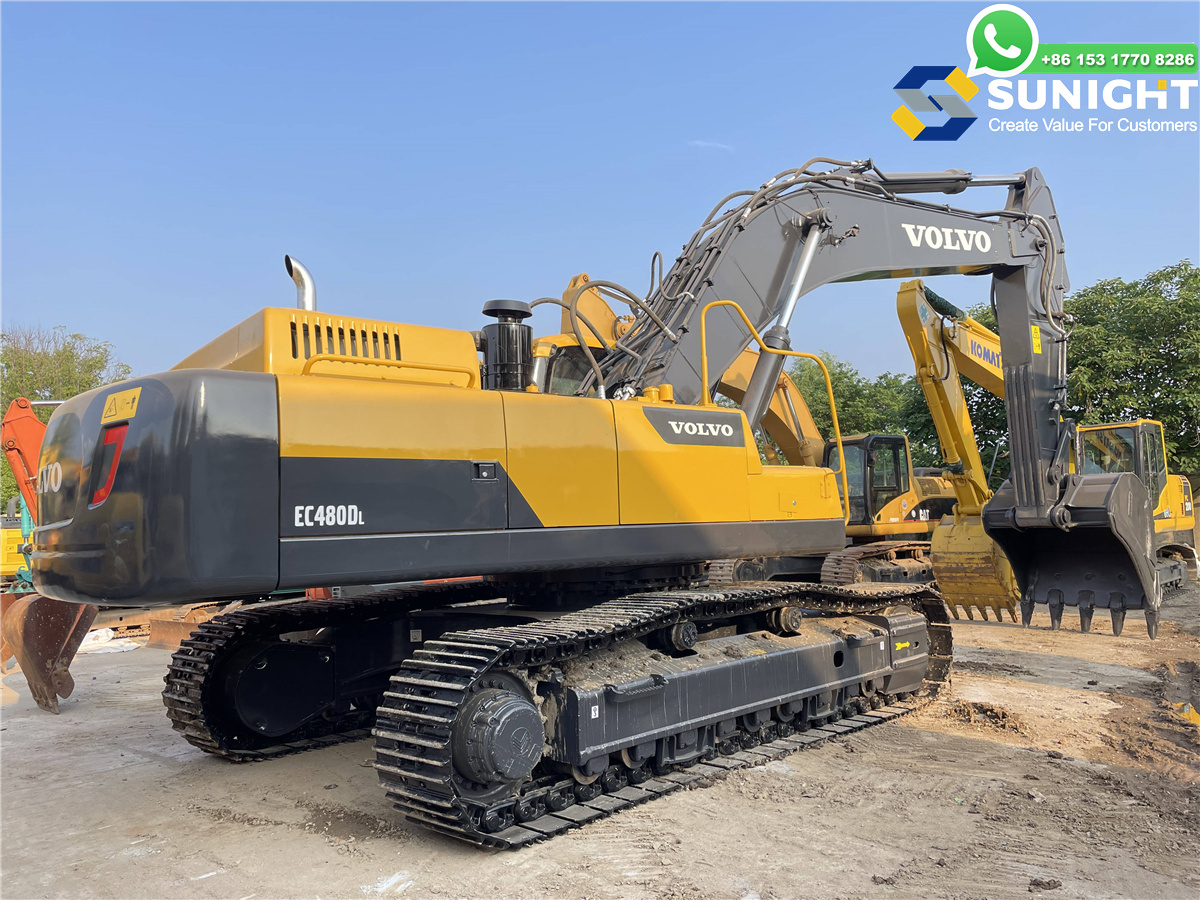 used excavator EC480DL main parts