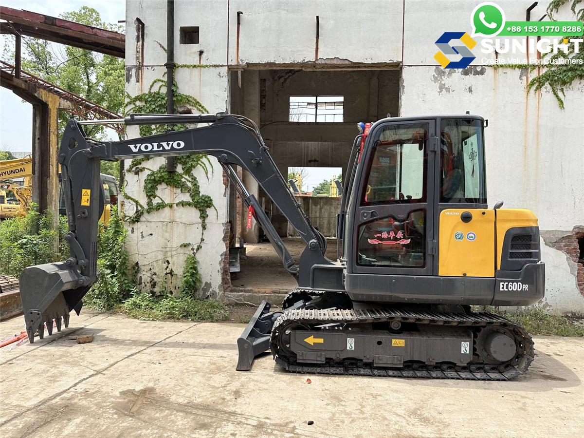 used excavator EC60D main parts