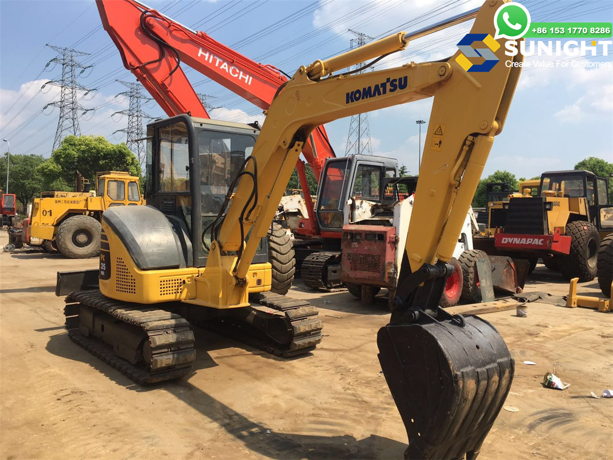 used excavator PC35MR main parts