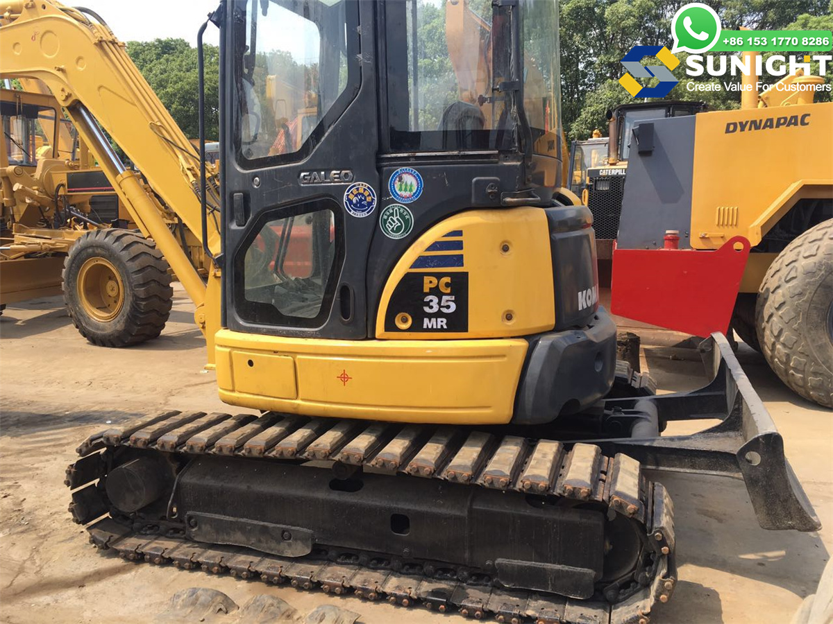 used excavator PC35MR main parts