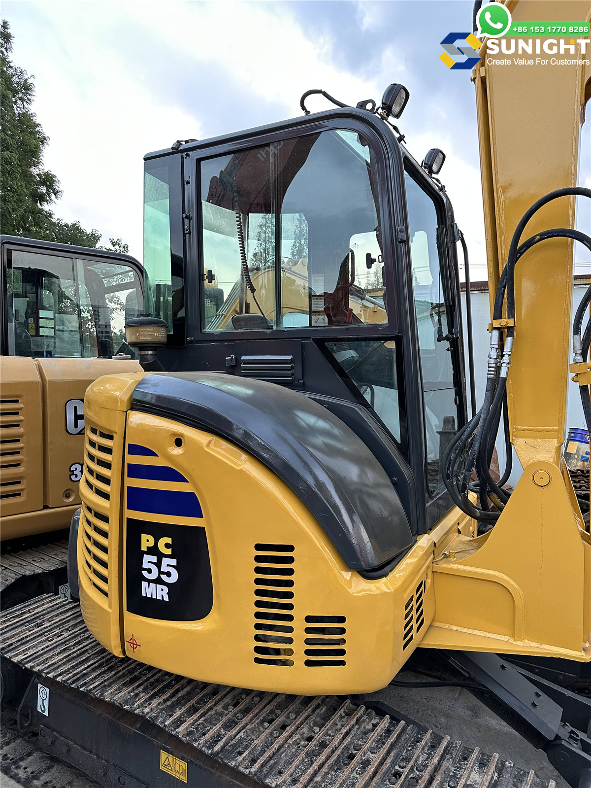 used excavator PC55MR