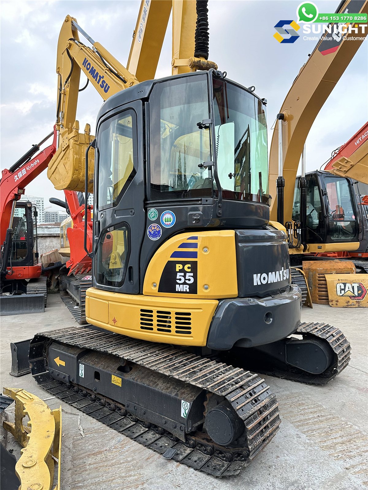 used excavator PC55MR