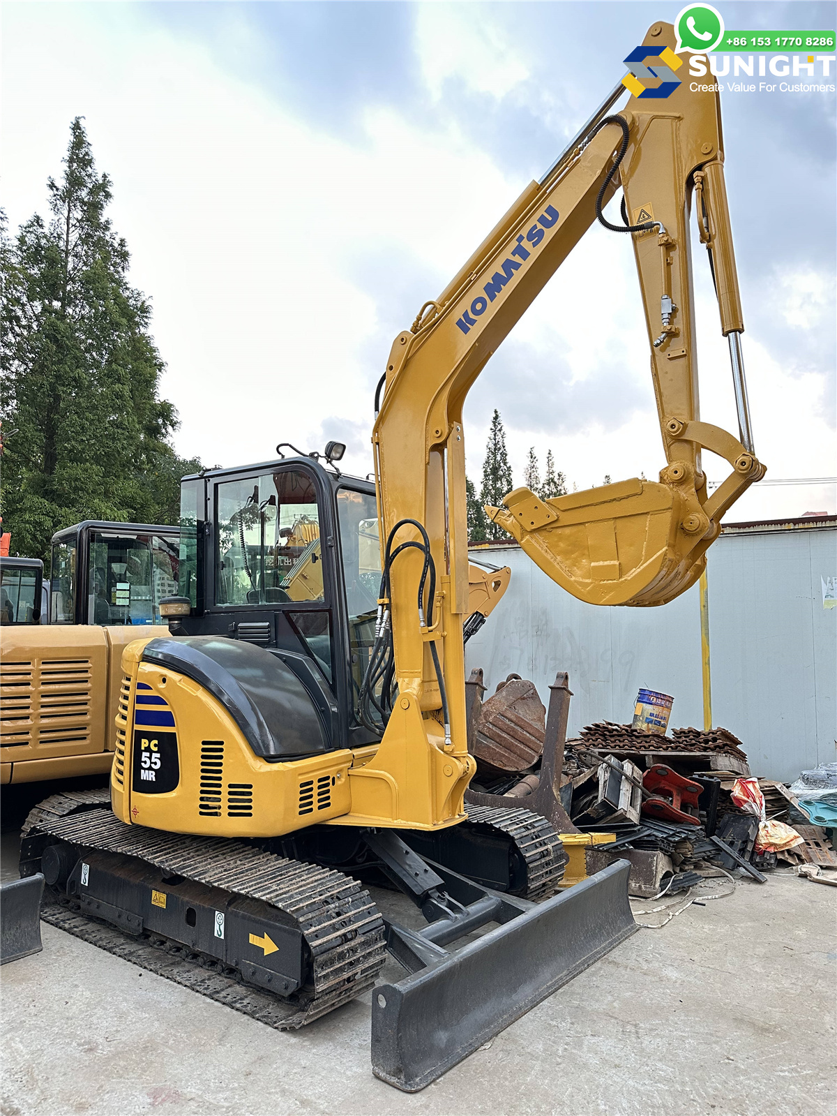 used excavator PC55MR