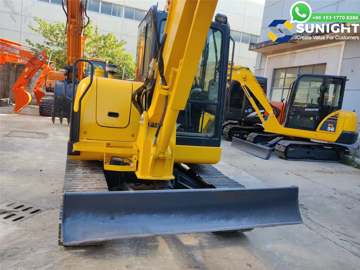 used excavator PC56 main parts