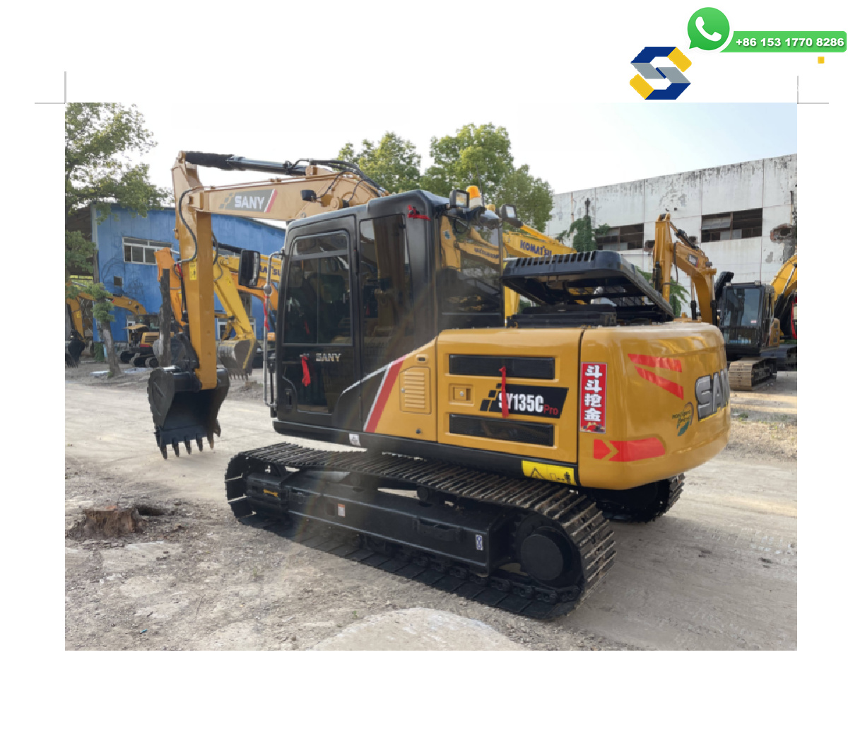 SANY Excavator sy135c