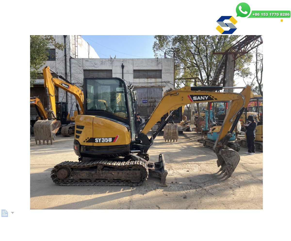 SANY Excavator sy35u