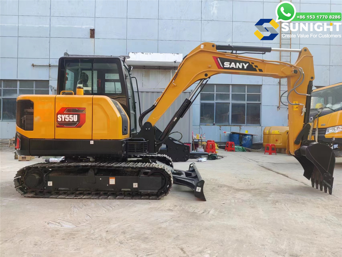 used excavator SY55U main parts