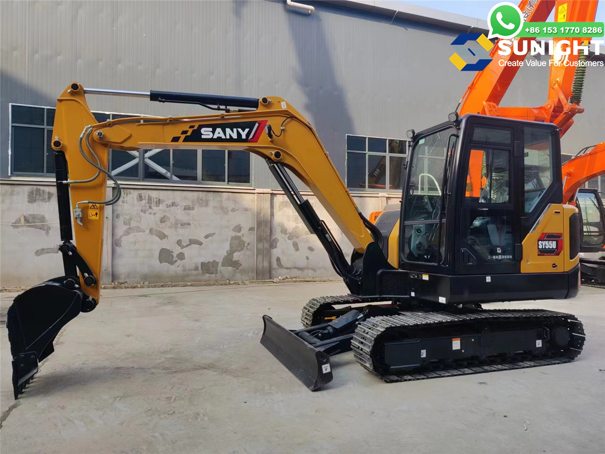 used excavator SY55U main parts