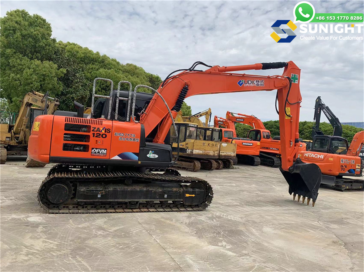 used excavator ZX120