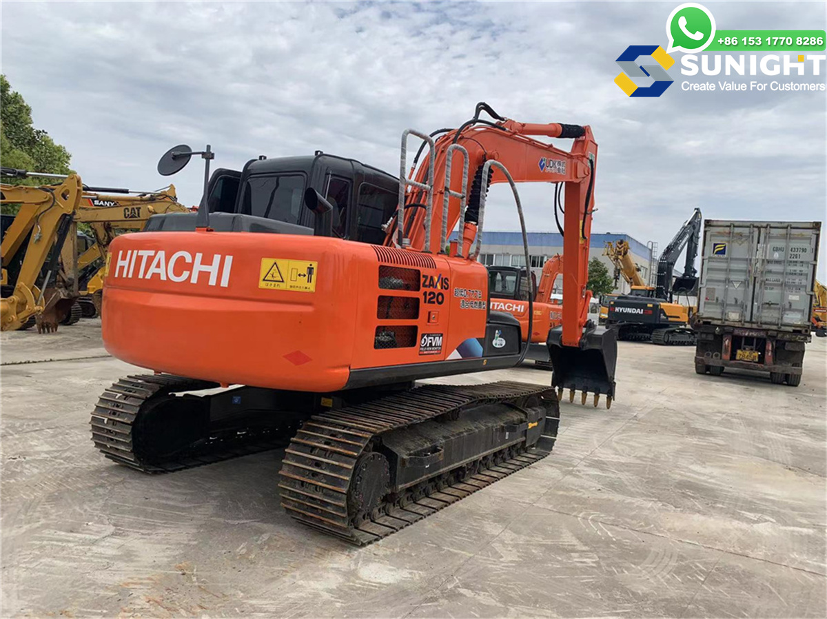 used excavator ZX120