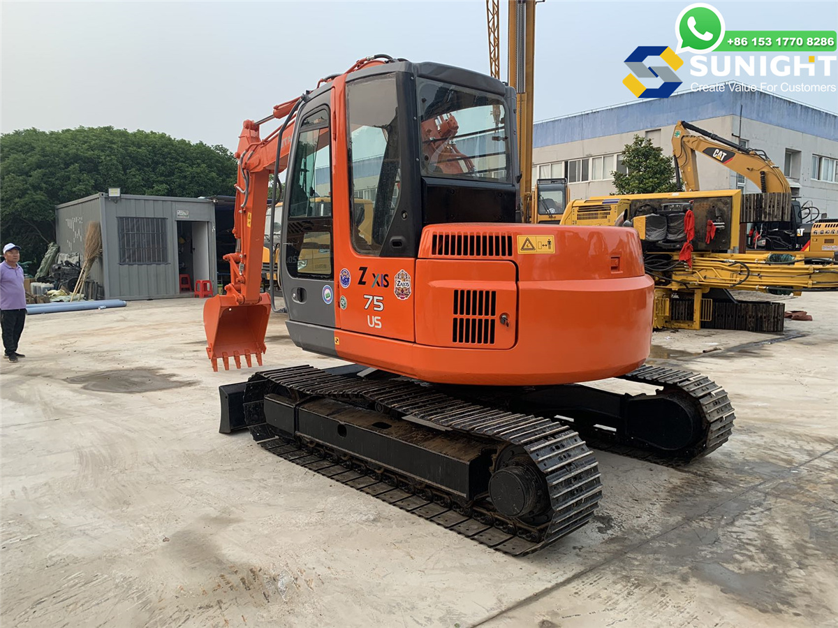 used excavator ZX75