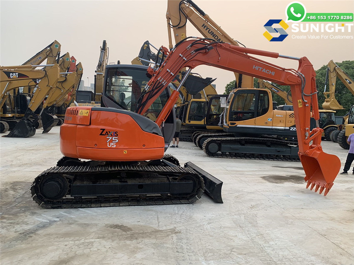 used excavator ZX75