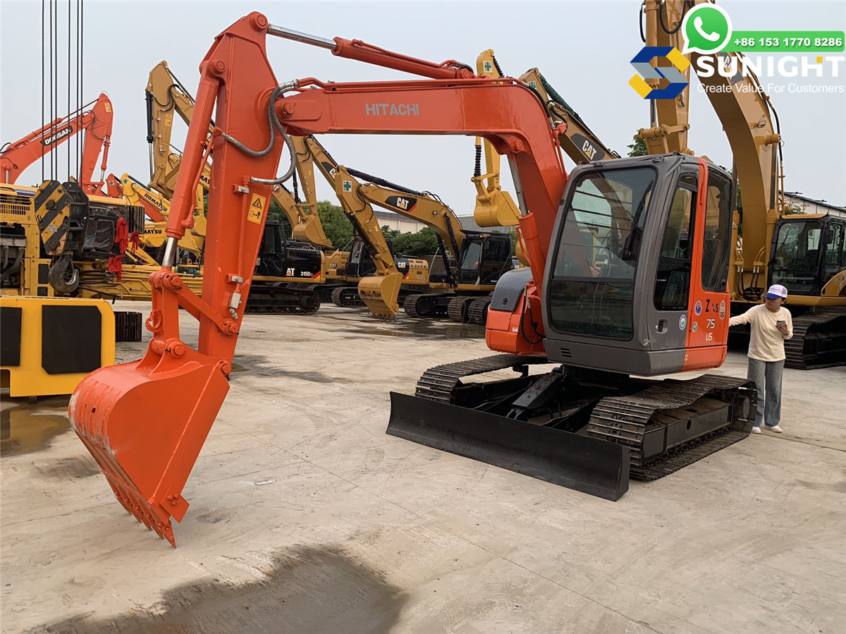 used excavator ZX75