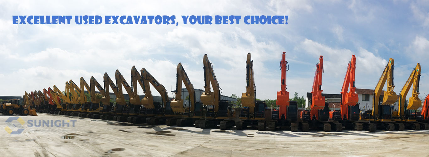 Used Excavator banner