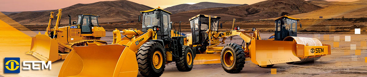 SEM wheel loader banner