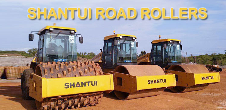 SHANTUI road roller