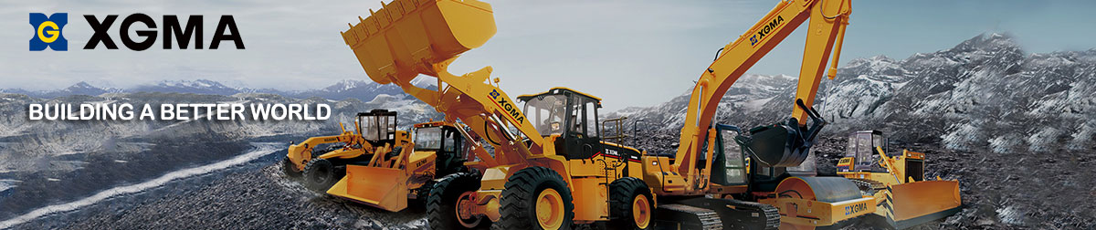 XGMA wheel loader banner