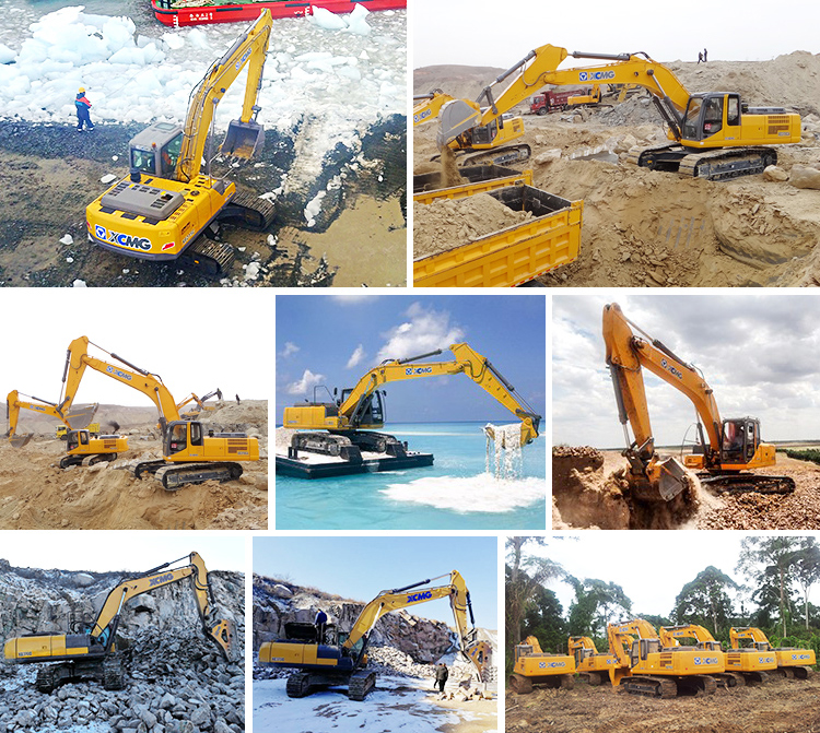 crawler excavator application