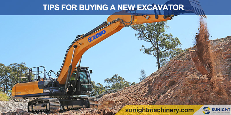 TIPS FOR BUYING A NEW EXCAVATOR