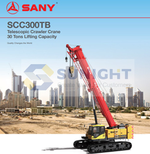 25 - 40T Telescopic Boom Crawler Crane