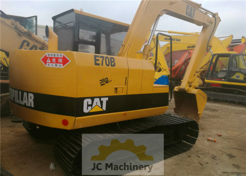 Used Excavator CAT E70B, Year 2002, 4500H
