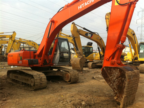 Used Excavator Hitachi EX200-5, Year 2008, 4200H