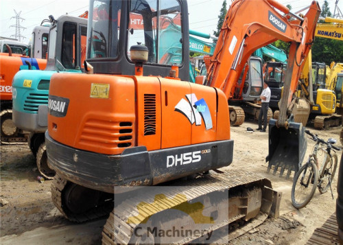 Used Excavator Doosan DH55V, Year 2006, 4850H