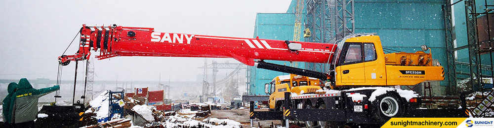 sany truck crane