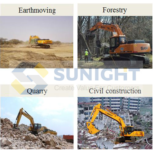 The comparison between crawler excavator and wheeled excavator