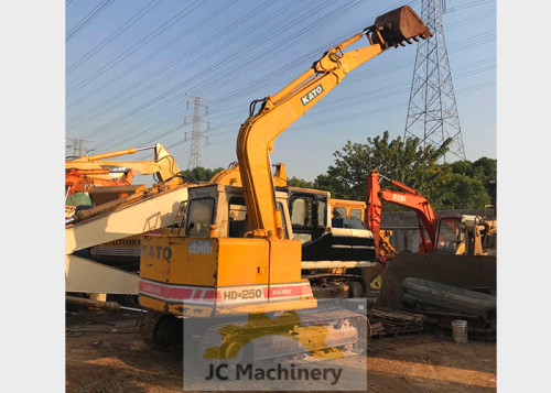 Used Kato Excavator HD250VII, Year 1998, 4350H