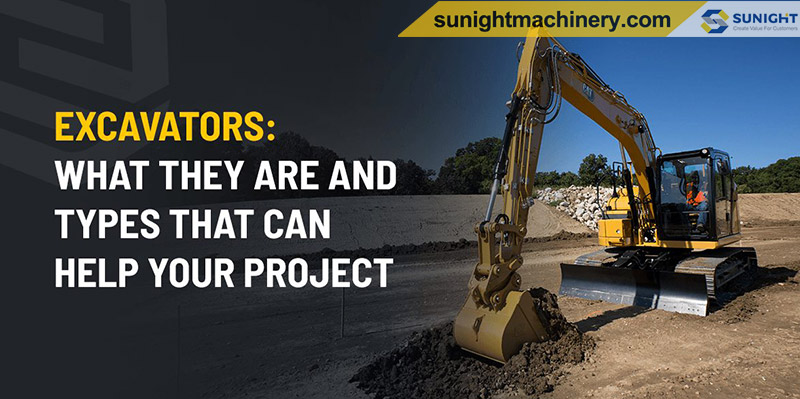 What are excavators and types that can help your construction project?