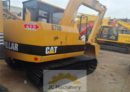 Used Excavator CAT E70B, Year 2002, 4500H