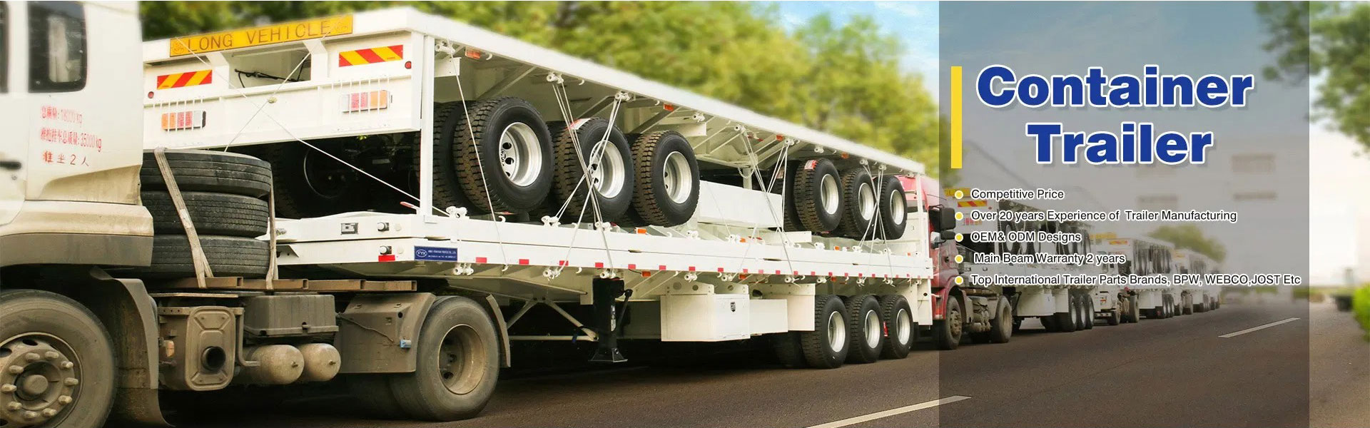 flatbed trailer