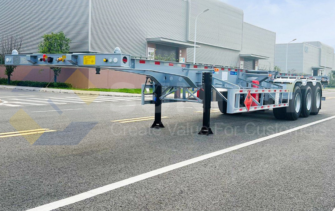 Skeleton Semi-Trailer